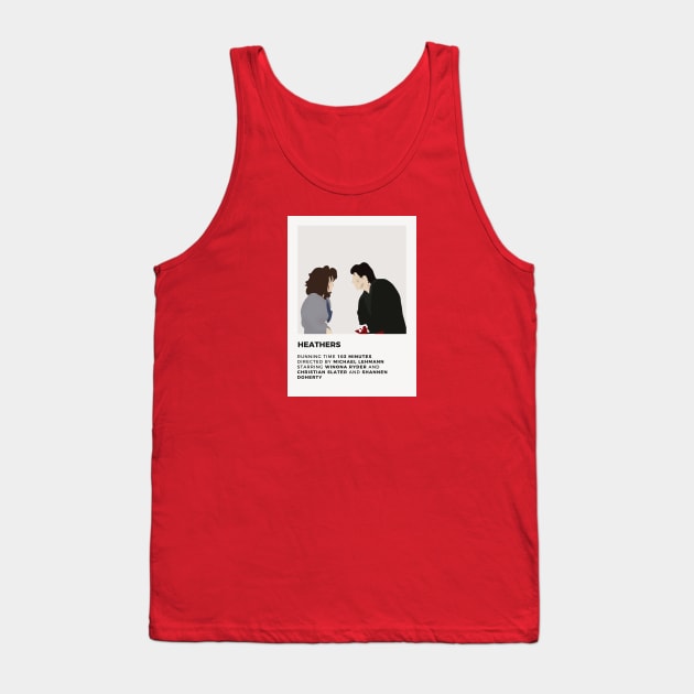 Heathers Minimalist Poster Tank Top by honeydesigns